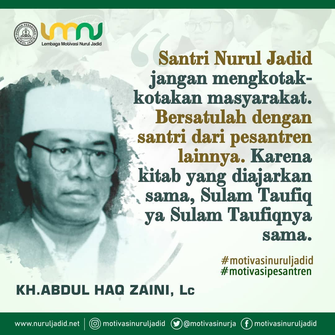 20190917 Kata Mutiara Kiai Abdul Haq 2 Nuruljadidnet